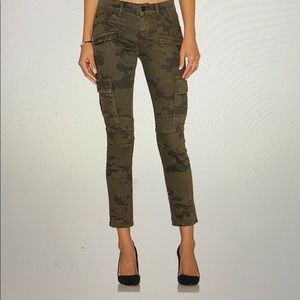 Hudson Colby Ankle Moto Skinny Cargo Jeans